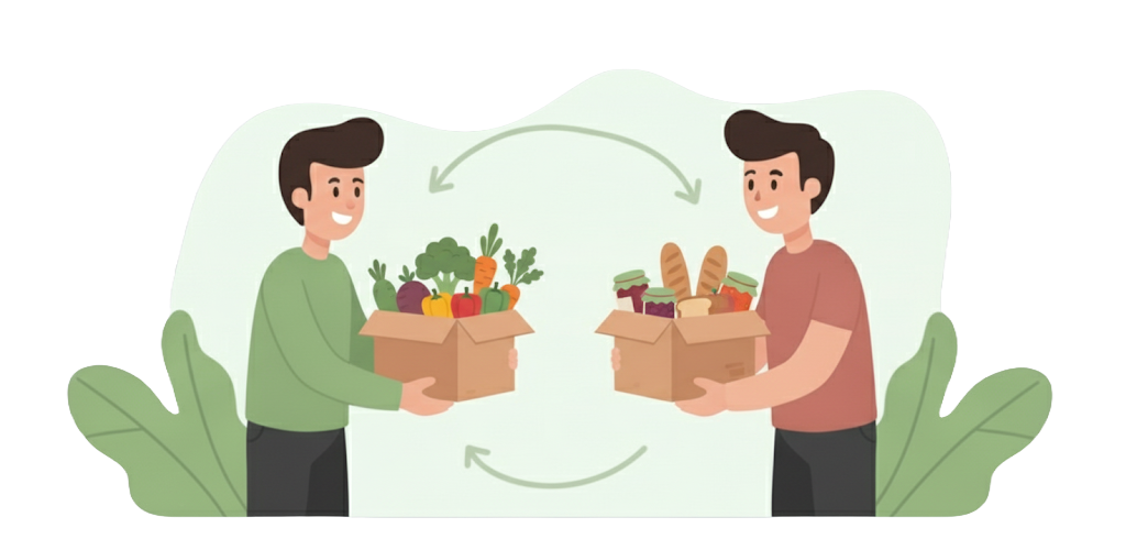Food rescue illustration