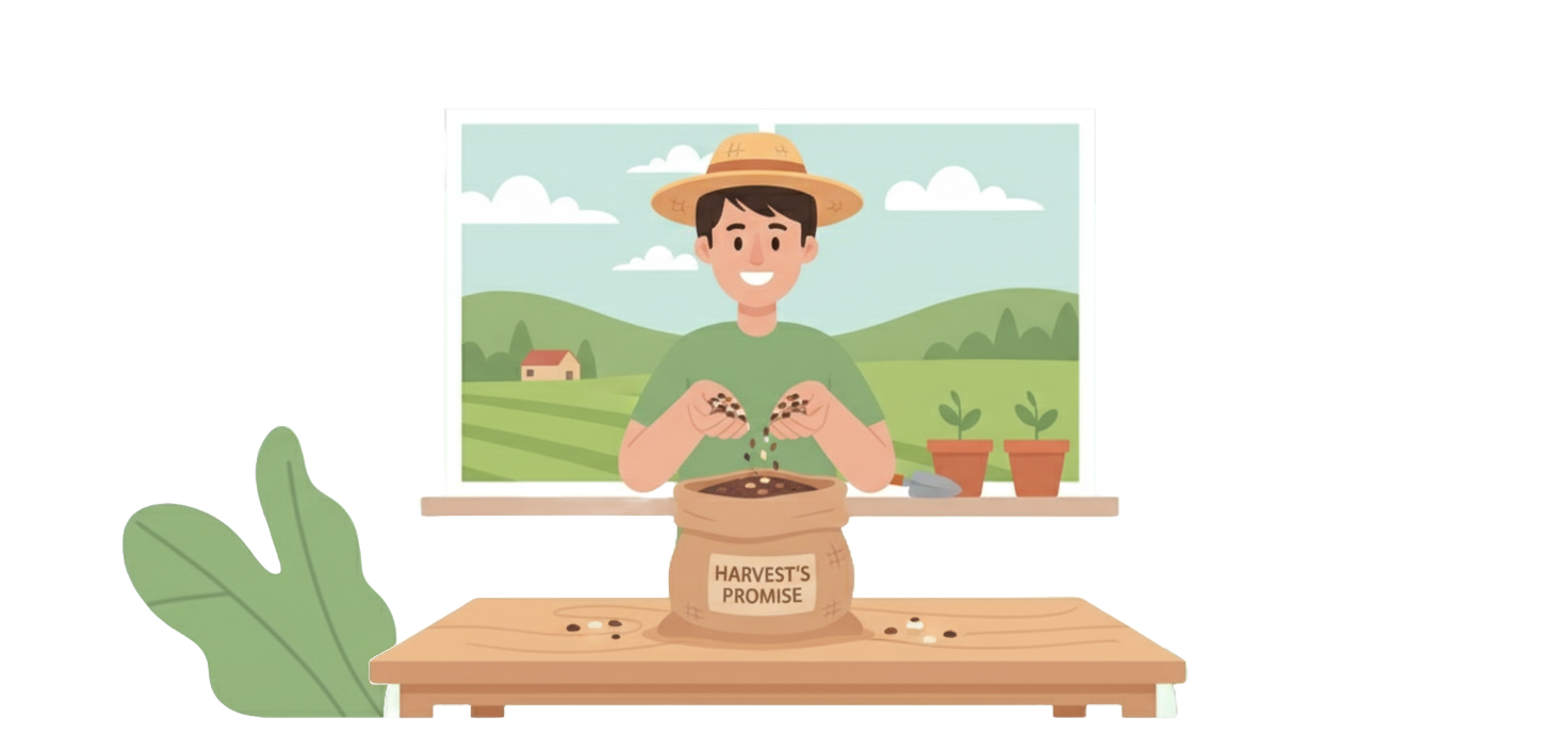Seed Bank Illustration